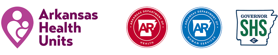 Arkansas Health Units and supporting agency logos
